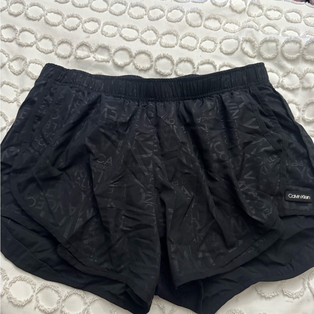 Calvin Klein Women's Black Athletic Shorts